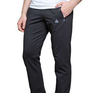 SCR Sportswear Men's Black Joggers | M32x32 | Used with Minor Zipper Issue